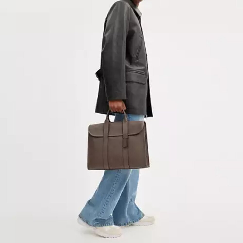 NWT Coach man Gotham Portfolio /briefcase Bag fits 15-16” laptops C5318 - Picture 10 of 11